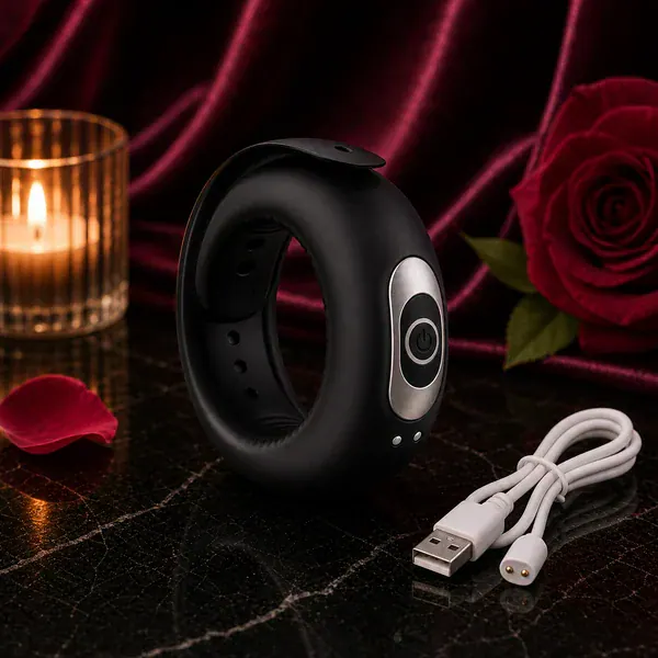 Rechargeable Electric Triangle Penis Sleeve VIP17 product image