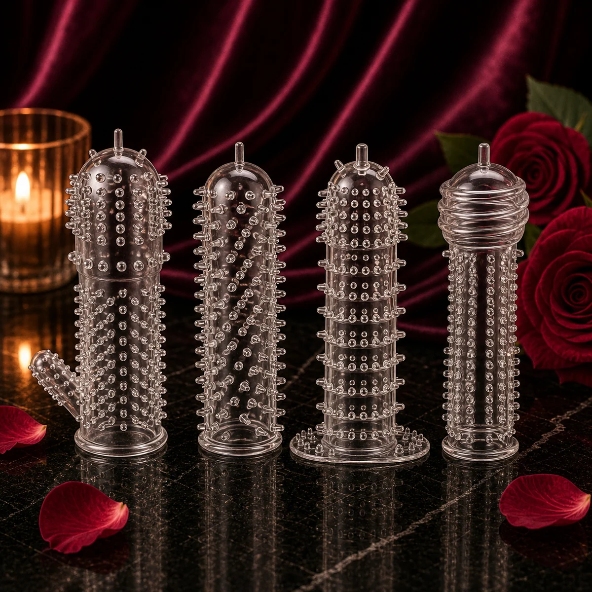 How to Store and Care for 4-Piece Silicone Penis Sleeve Set VIP22 guide