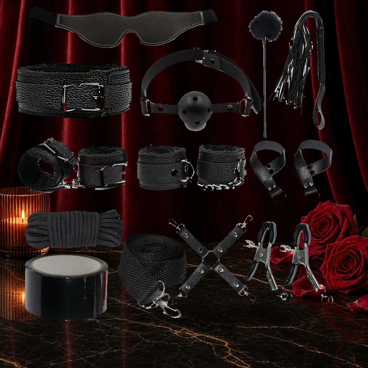 How to Store and Care for 12-Piece BDSM Bondage Kit VIP52 guide